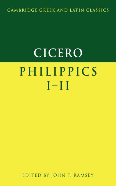 Bilde av Cicero: Philippics I-ii Av Marcus Tullius Cicero