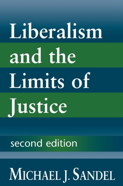 Bilde av Liberalism And The Limits Of Justice Av Michael J. (harvard University Massachusetts) Sandel