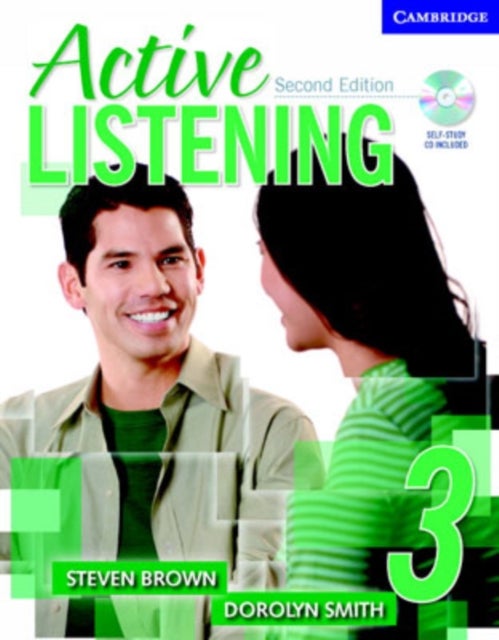 Bilde av Active Listening 3 Student&#039;s Book With Self-study Audio Cd Av Steve (ohio State University) Brown, Dorolyn (university Of Pittsburgh) Smith