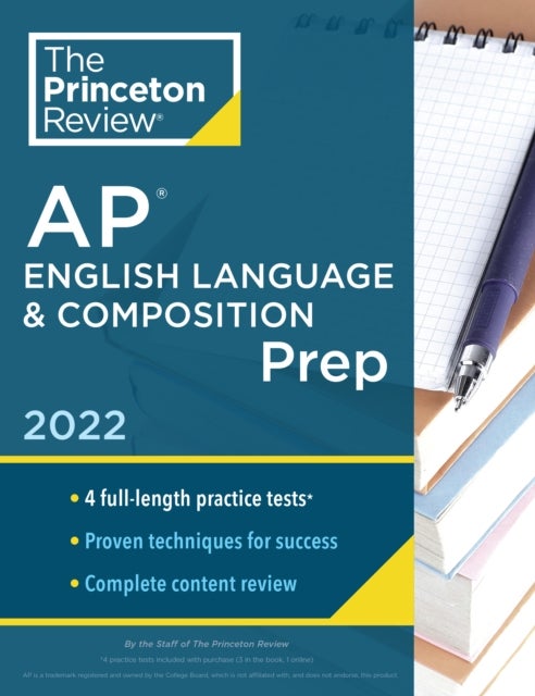 Bilde av Princeton Review Ap English Language &amp; Composition Prep, 2022 Av Princeton Review