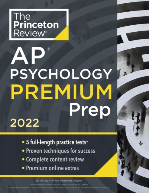 Bilde av Princeton Review Ap Psychology Premium Prep, 2022 Av Princeton Review