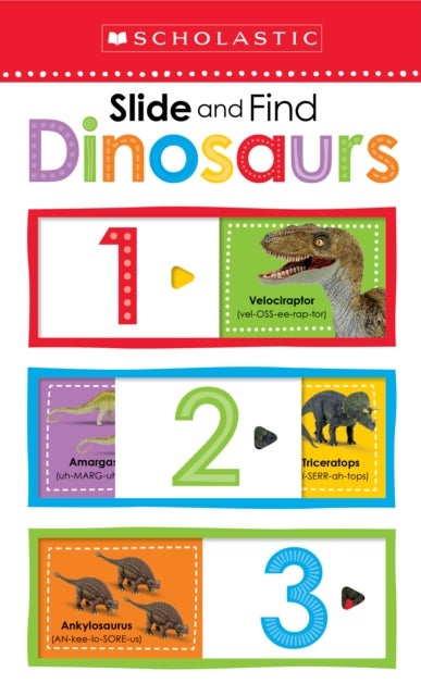 Bilde av Dinosaurs 123: Scholastic Early Learners (slide And Find) Av Scholastic Early Learners, Scholastic
