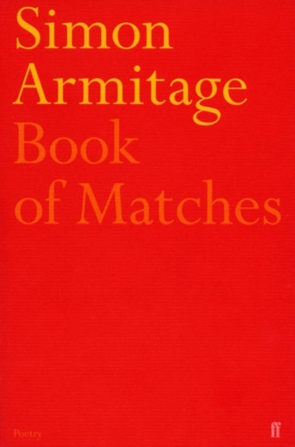Bilde av Book Of Matches Av Simon Armitage