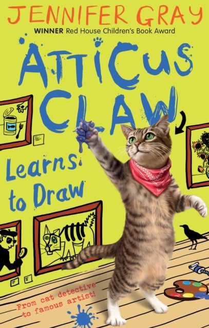 Bilde av Atticus Claw Learns To Draw Av Jennifer (author &#039;atticus Claw&#039; Series) Gray