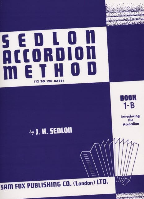 Bilde av Sedlon Accordion Method Book 1b Av J H Sedlon
