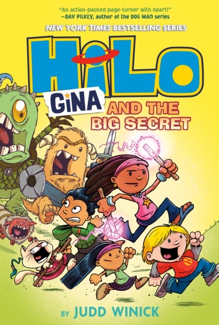Bilde av Hilo Book 8: Gina And The Big Secret Av Judd Winick