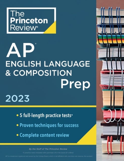 Bilde av Princeton Review Ap English Language &amp; Composition Prep, 2023 Av Princeton Review