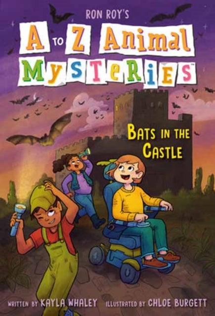 Bilde av A To Z Animal Mysteries #2: Bats In The Castle Av Ron Roy, Kayla Whaley