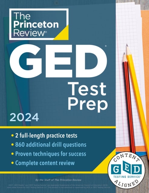 Bilde av Princeton Review Ged Test Prep, 2024 Av Princeton Review