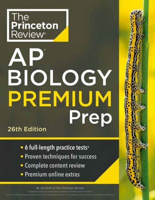Bilde av Princeton Review Ap Biology Premium Prep, 2024 Av The Princeton Review
