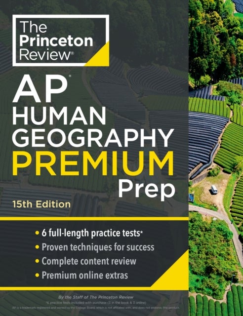 Bilde av Princeton Review Ap Human Geography Premium Prep, 2024 Av The Princeton Review