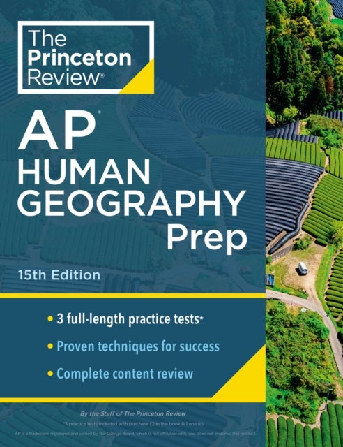 Bilde av Princeton Review Ap Human Geography Prep, 2024 Av The Princeton Review