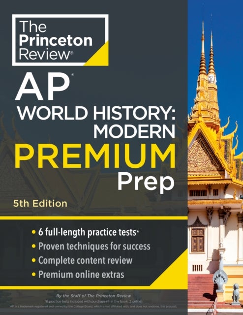 Bilde av Princeton Review Ap World History: Modern Premium Prep, 2024 Av The Princeton Review