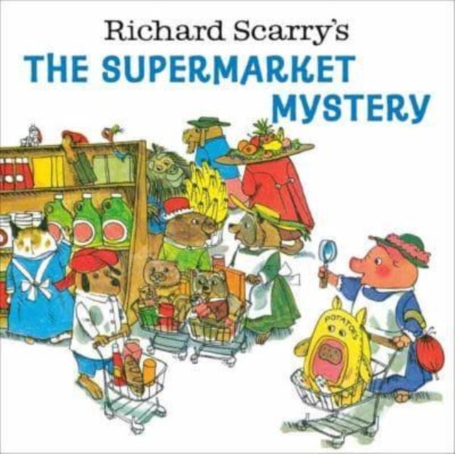 Bilde av Richard Scarry&#039;s The Supermarket Mystery Av Richard Scarry