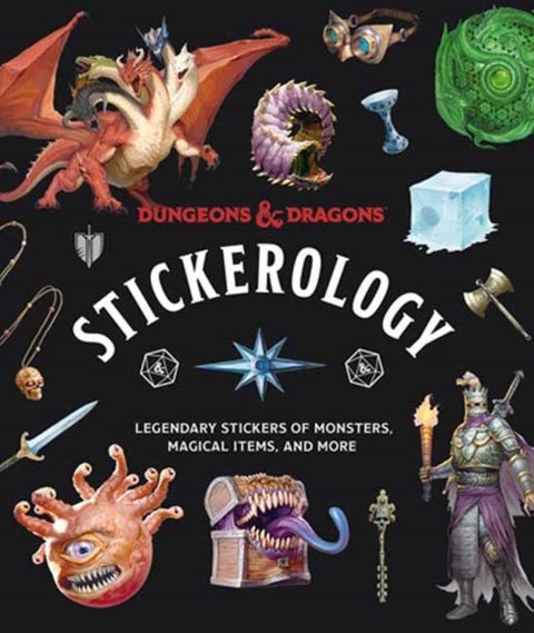 Dungeons & Dragons Stickerology - Legendary Stickers of Monsters, Magical Items, and More: Stickers for Journals, Water Bottles, Lapto