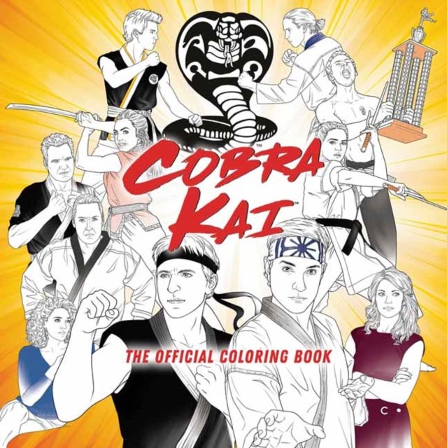 Bilde av Cobra Kai: The Official Coloring Book Av Random House Worlds