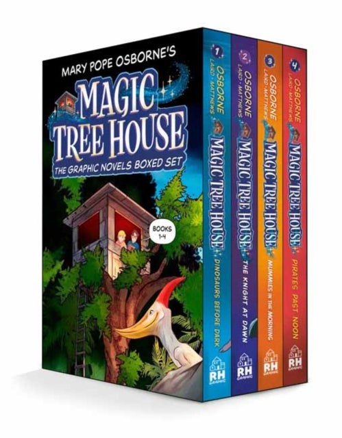 Bilde av Magic Tree House Graphic Novel Starter Set Av Mary Pope Osborne, Jenny Laird