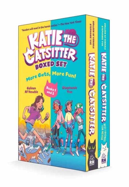 Katie the Catsitter: More Cats, More Fun! Boxed Set (Books 1 and 2) - (A Graphic Novel Boxed Set)