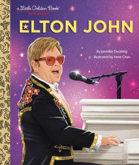 Bilde av Elton John: A Little Golden Book Biography Av Jennifer Dussling, Irene Chan