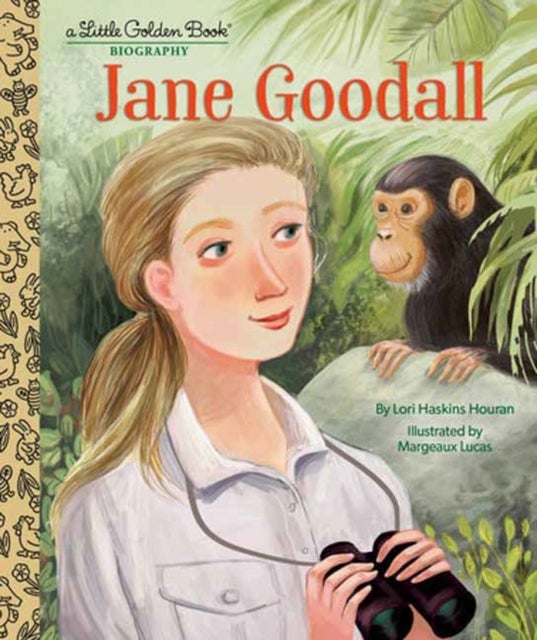 Bilde av Jane Goodall: A Little Golden Book Biography Av Lori Haskins Houran, Margeaux Lucas