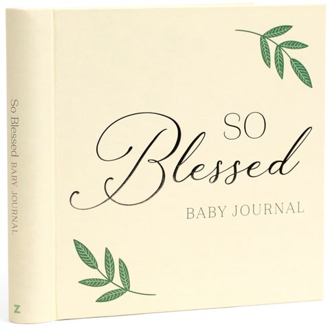 So Blessed Baby Journal - A Christian Baby Memory Book and Keepsake for Baby's First Year