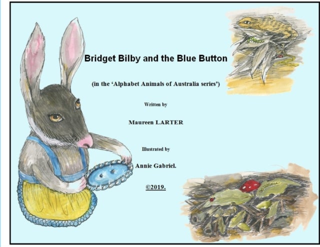 Bilde av Bridget Bilby And The Blue Button Av Maureen Larter