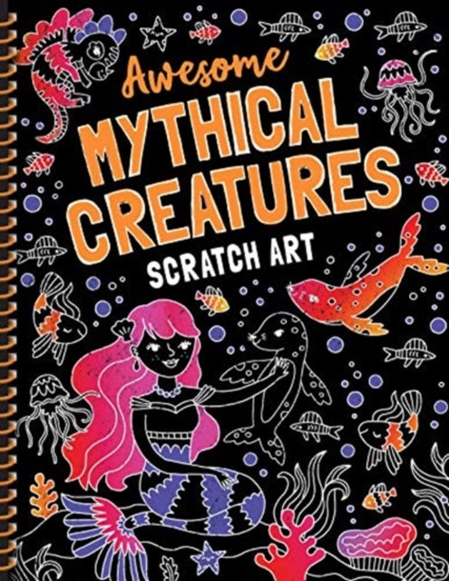 Bilde av Mythical Creatures Scratch Art
