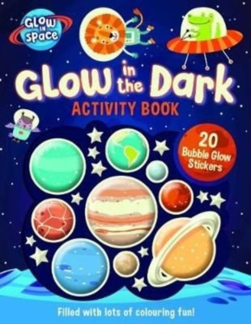 Bilde av Glow In The Dark Activity Book With Bubble Glow Stickers