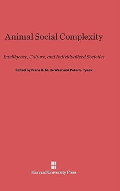 Animal Social Complexity - Intelligence, Culture, and Individualized Societies
