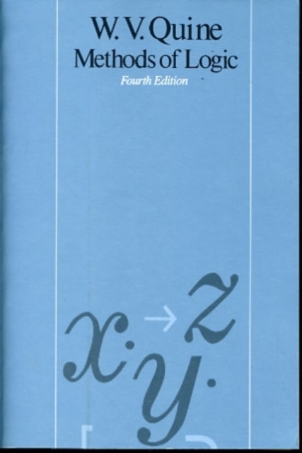 Methods of Logic - Fourth Edition
