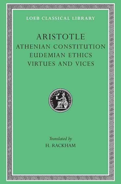 Bilde av Athenian Constitution. Eudemian Ethics. Virtues And Vices Av Aristotle