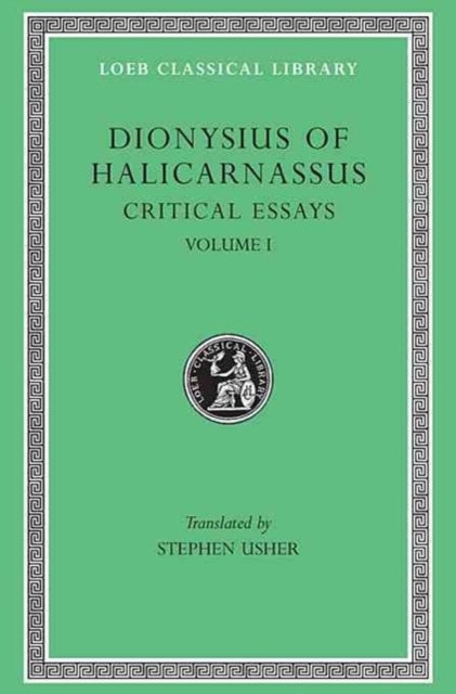 Bilde av Critical Essays, Volume I Av Dionysius Of Halicarnassus