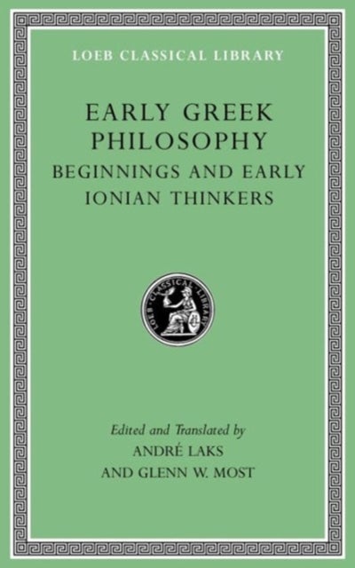 Bilde av Early Greek Philosophy, Volume I