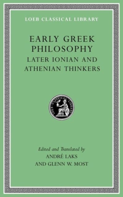 Bilde av Early Greek Philosophy, Volume Iii