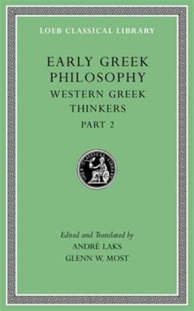 Bilde av Early Greek Philosophy, Volume V