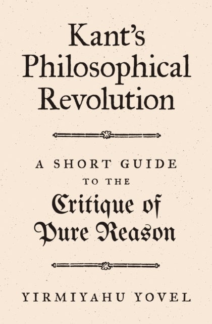 Kant's philosophical revolution
