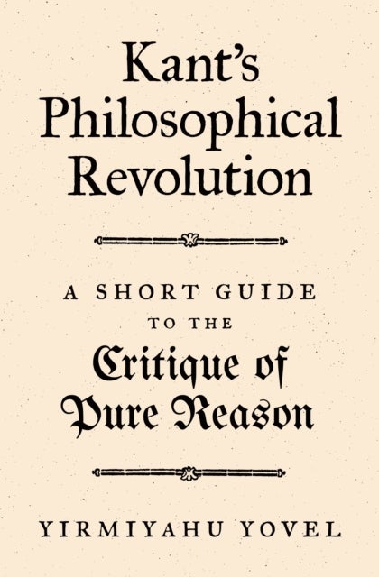 Kant's Philosophical Revolution - A Short Guide to the Critique of Pure Reason