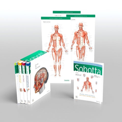 Sobotta Atlas of Anatomy, Package, 17th ed., English/Latin - General Anatomy and Musculoskeletal System Interna