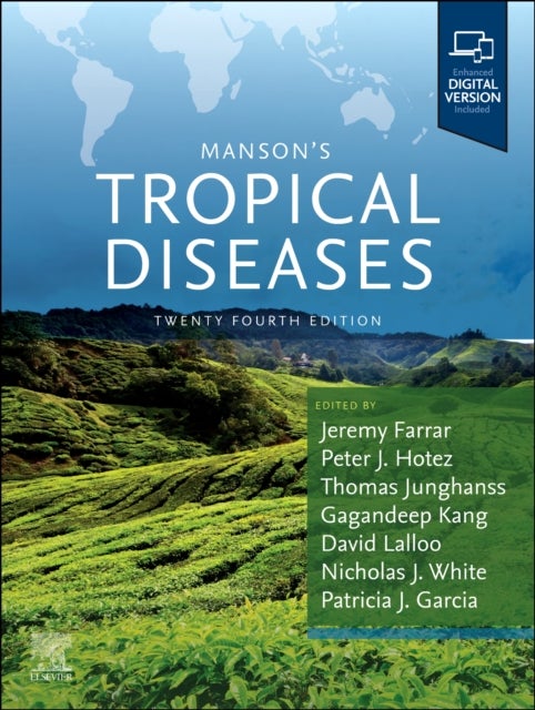 Bilde av Manson&#039;s Tropical Diseases Av Jeremy (professor Of Tropical Medicine University Of Oxford Oxford Uk Farrar, Oxford University Clinical Research U