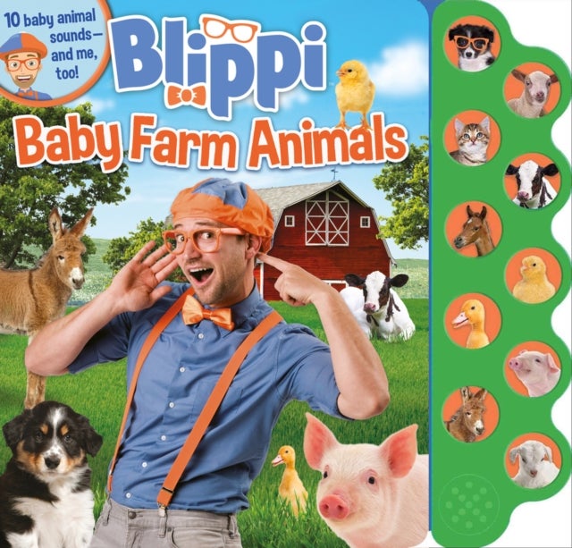 Bilde av Baby Farm Animals Av Editors Of Blippi