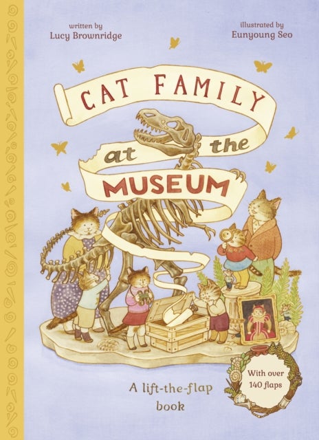 Bilde av Cat Family At The Museum Av Lucy Brownridge