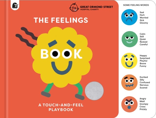 The Feelings Book: Touch-and-Feel Emotions - Created in partnership with the Play team at Great Ormond Street Hospital