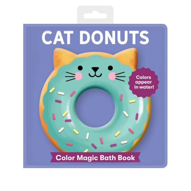 Bilde av Cat Donuts Color Magic Bath Book Av Mudpuppy