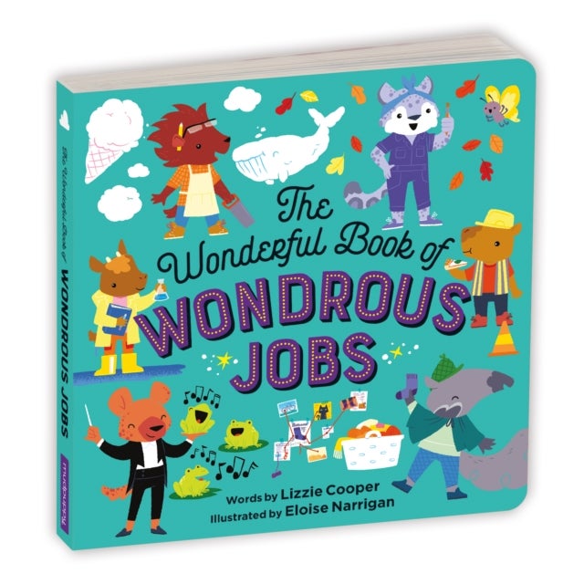 Bilde av The Wonderful Book Of Wondrous Jobs Board Book Av Mudpuppy, Lizzie Cooper