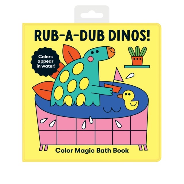 Bilde av Rub-a-dub Dinos! Color Magic Bath Book Av Mudpuppy