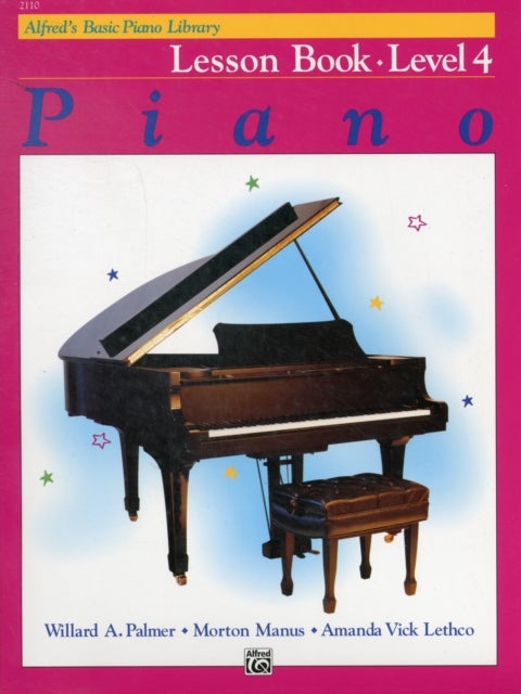 Bilde av Alfred&#039;s Basic Piano Library Lesson 4 Av Willard A Palmer, Morton Manus, Amanda Vick Lethco