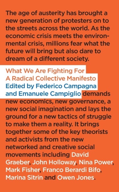 What We Are Fighting For - A Radical Collective Manifesto