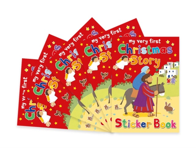 Bilde av Christmas Story Sticker Book