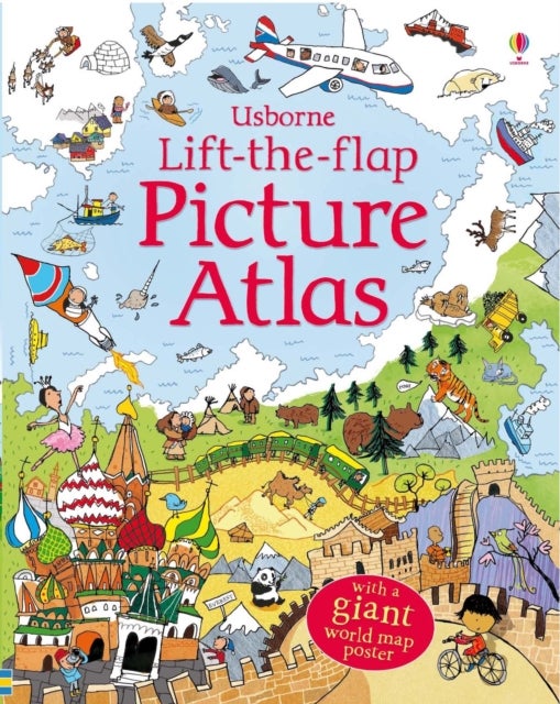 Bilde av Lift-the-flap Picture Atlas Av Alex Frith