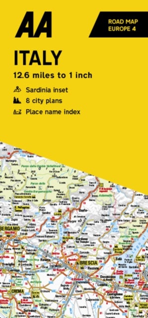 Italy AA Road Map
